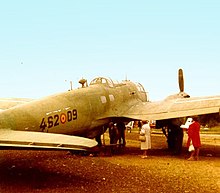 He 111, die bis in die 1970er Jahre im Dienst der spanischen Luftstreitkräfte stand, 1975