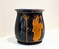 High classical Attic red figure mug - ARV extra - Apollon playing kithara - Athens NAM - 01