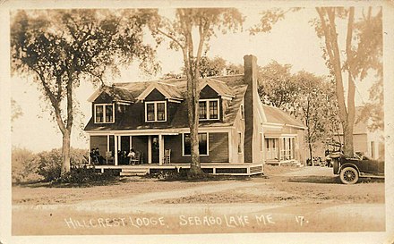 Hillcrest Lodge, Sebago Lake, ME – 1917