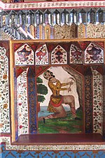 Portret van Farhad ("Khosrov en Shirin" door Nizami Ganjavi)