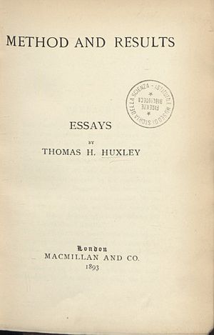 Thomas Henry Huxley: Biografia, Família, Suport de Darwin