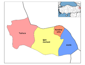 Posizione di Iğdır