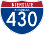 Interstate 430 marker