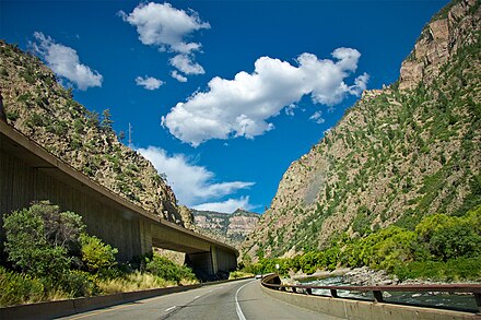 I-70 at Glenwood Canyon