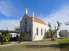 Sao Romedio Chapel in Caxias do Sul, historical and cultural heritage of the state. Igreja de Sao Romedio - Caxias do Sul.jpg