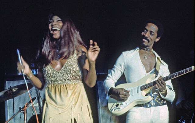 Ike & Tina Turner performing at Musikhalle Hamburg in Hamburg, 1972