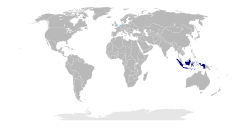 Verspreiding van Indonesies