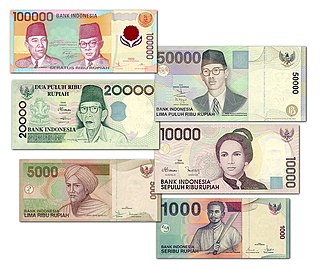 <span class="mw-page-title-main">Banknotes of the Indonesian rupiah</span> Banknotes of the rupiah, currency of Indonesia