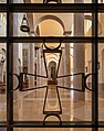 Image 122Interior of the Cathedral of Saint Mary 'de Episcopio' seen from a glass door, Benevento, Italy