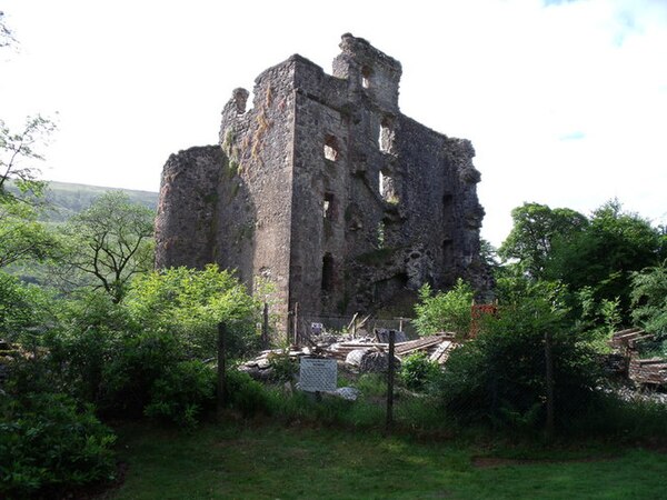 Glengarry's house; Invergarry Castle in 2009