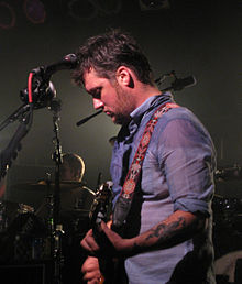 Brock performing at the Orange Peel in Asheville, NC on July 19, 2010