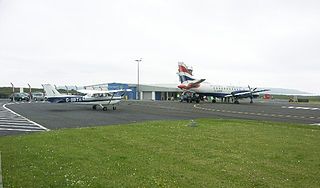 <span class="mw-page-title-main">Islay Airport</span> Airport in Glenegedale, Argyll and Bute