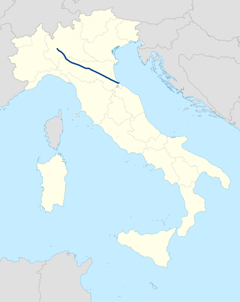 File:Italia - mappa strada statale 9.svg