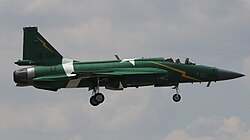 JF-17 Thunder of Pakistan Air Force at Paris Air Show 2019