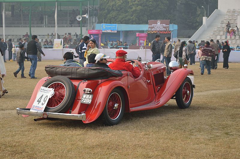 File:Jaguar - SS One - 1936 - 6 cyl - Kolkata 2013-01-13 3184.JPG