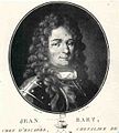 Jean Barth, chef d'escadre, chevalier de Saint-Louis. Gravure du XVIIIe siècle