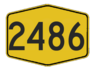 Federal Route 2486 shield}}