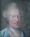 Johan Frederik Struensee malet af C.A. Lorentzen