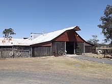 Jondaryn Woolshed entrance, 2014 Jondaryn Woolshed entrance.jpg