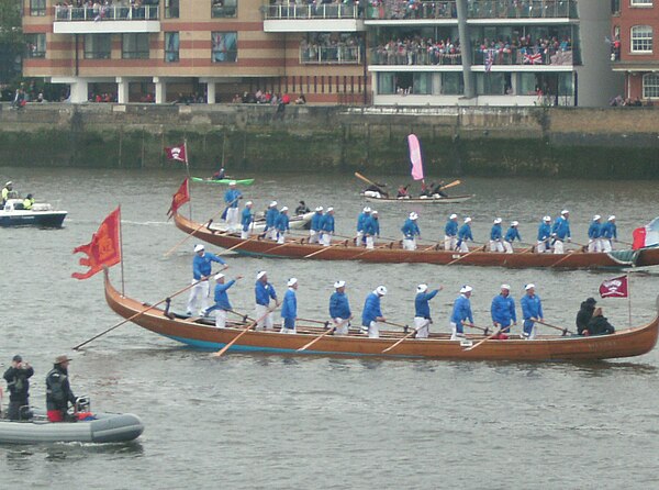 Gondolas in the parade