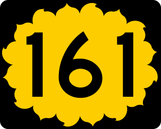 <span class="mw-page-title-main">K-161 (Kansas highway)</span> Highway in Kansas