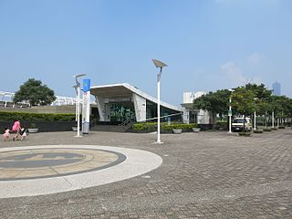 <span class="mw-page-title-main">Kaisyuan metro station</span> Metro station in Kaohsiung, Taiwan