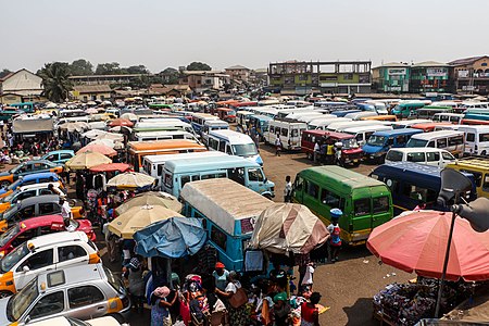 20th Kaneshie-car-station / by User:Fquasie