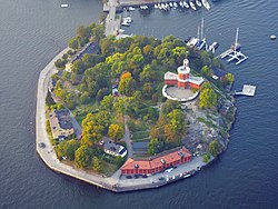 Aerial view of Kastellholmen Kastellholmen, flygfoto 2014-09-20.jpg