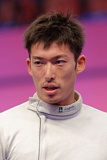 Kazuyasu Minobe Japanese fencer