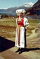 Woman in bunad from Kinsarvik