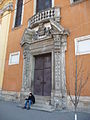 A templom főbejárata