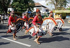 Kuda Lumping tradicionális jávai tánc, Yogyakarta