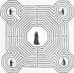 The labyrinth of the cathedral