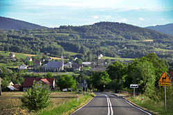 Вид на деревню с северной стороны