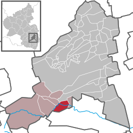 Kaart van Lambrecht (stad)