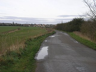 Laughton-en-le-Morthen village in the United Kingdom