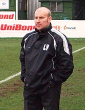 Lee Wilson (pictured in 2007) was manager in 2007-08 Lee Wilson 2007.jpg