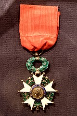 Charles Lindbergh's Legion of Honour.