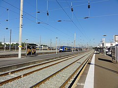 La gare de Lens.