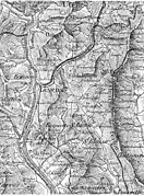 Le Férion sur une carte de 1885.