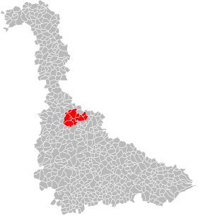 Localisation de Communauté de communesdu Pays de Pont-à-Mousson