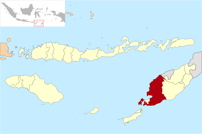 File:Lokasi Nusa Tenggara Timur Kabupaten Kupang.svg