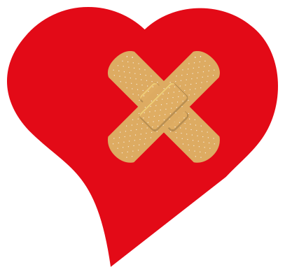 File:Love Heart bandaged.svg