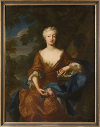 Lovisa Dorotea Sofia, 1680-1705, prinsessa av Preussen (Herman Hendrik Quiter d.y.) - Nationalmuseum - 15849.tif