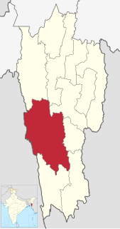 Lunglei district District of Mizoram in India