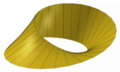 Parametric plot of the Möbius strip (2)