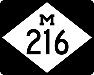 <span class="mw-page-title-main">M-216 (Michigan highway)</span> State highway in Cass and St. Joseph counties in Michigan, United States