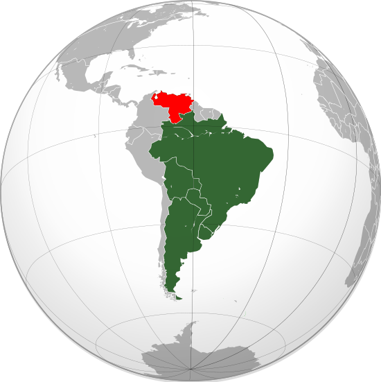 File:MERCOSUR+Candidate countries (orthographic projection).svg