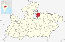 MP Tikamgarh district map.svg