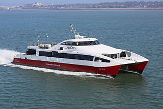 Red Jet 4 Isle of Wight passenger catamaran ferry